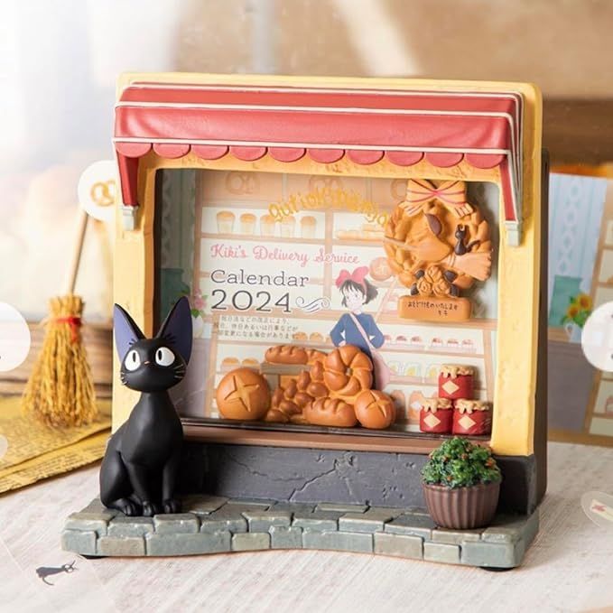 魔女の宅急便　ジオラマ2024年カレンダー グーチョキパン店 新品 未開封 魔女宅急 2024年ジオラマカレンダー グーチョキパン