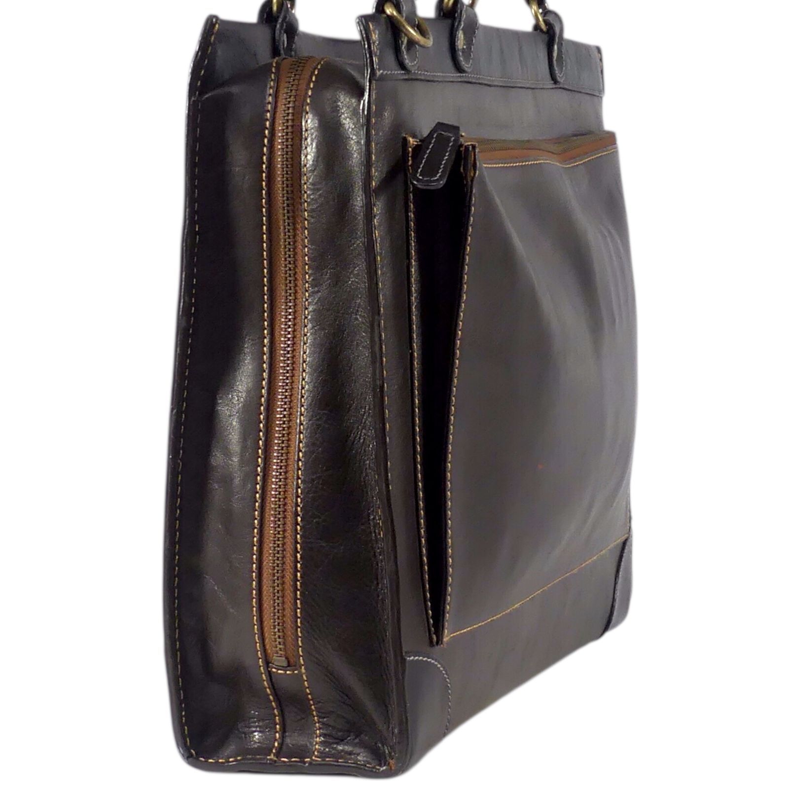 DOCHE ドーチェ 2WAY ビジネスバッグ 本革 ブリーフケース レザー