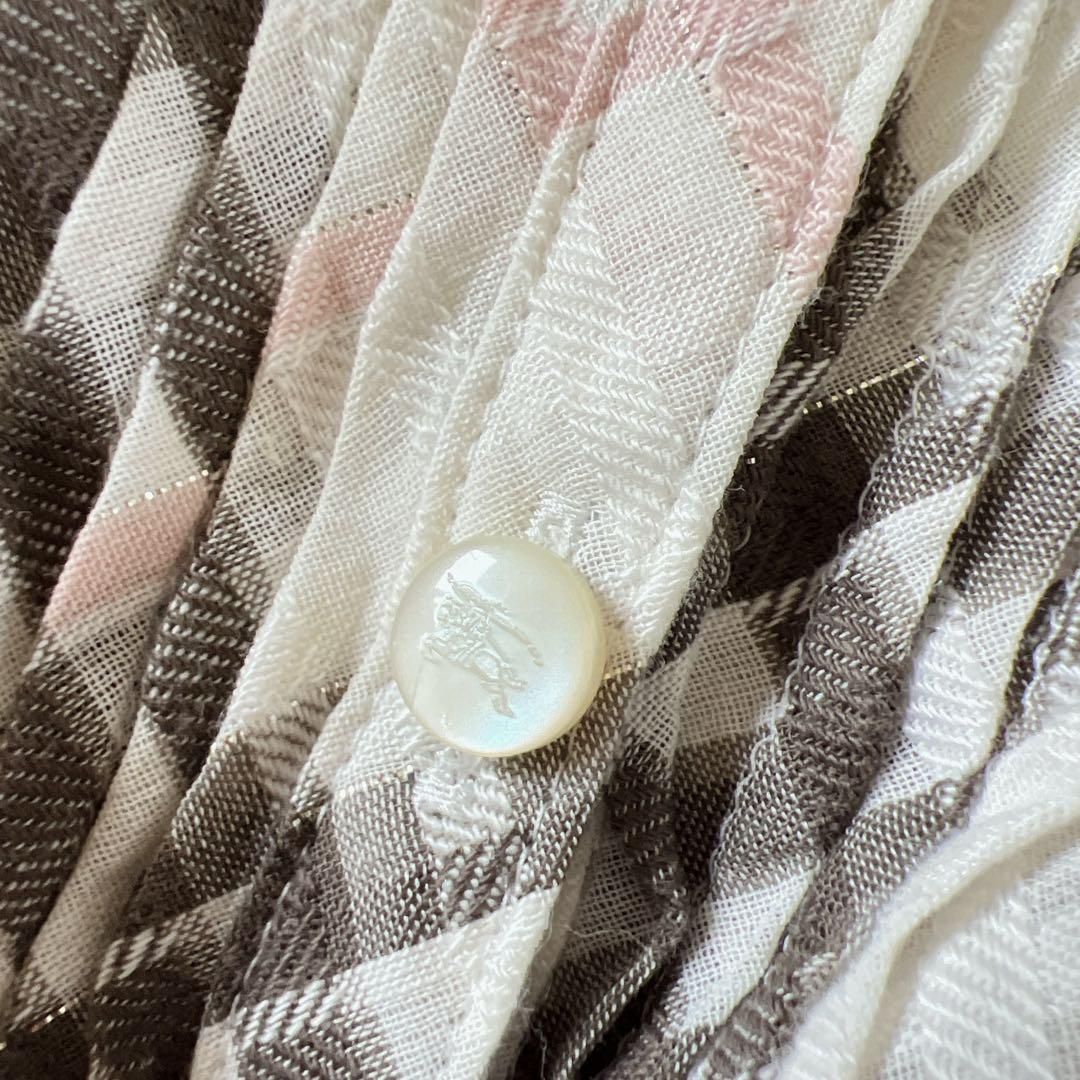 ノバチェック柄 ノースリーブブラウスシャツ