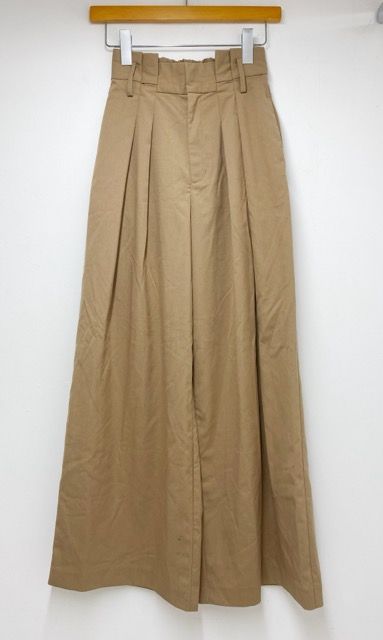 THROW by SLY （スローバイスライ ）2TUCK トラウザー パンツ