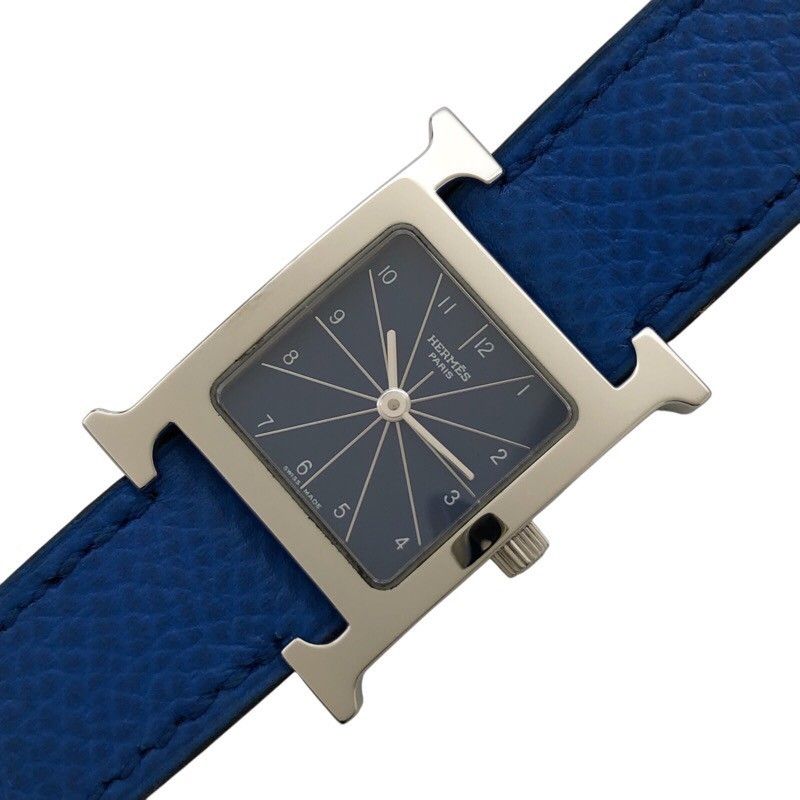 エルメス HERMES Hウォッチ HH1.210 SSステンレススチール メンズ 腕時計