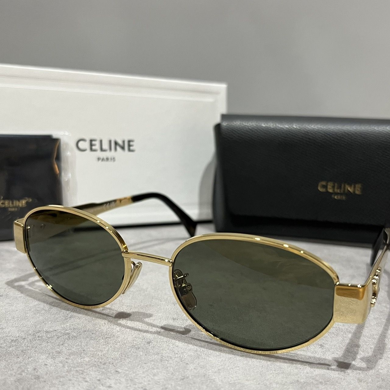 CELINE セリーヌ 新品未使用 スクエアサングラス レディース 