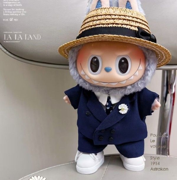お歳暮 時期 未使用品 ぬい服着ぐるみ6点 15/17cm LABUBU ぬいぐるみ用服 その他