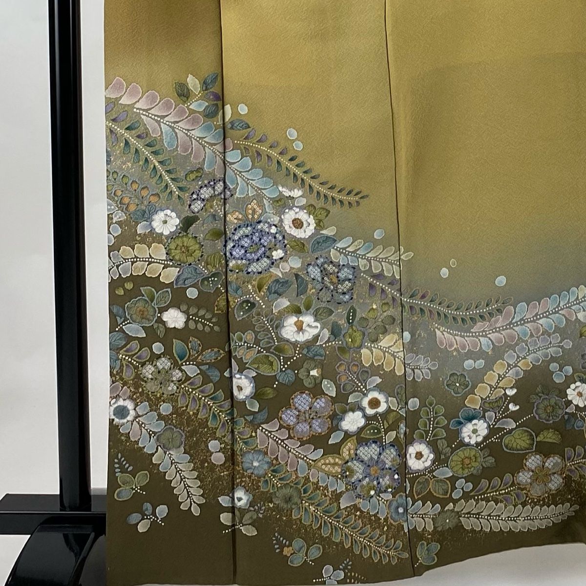 辻が花柄 金彩