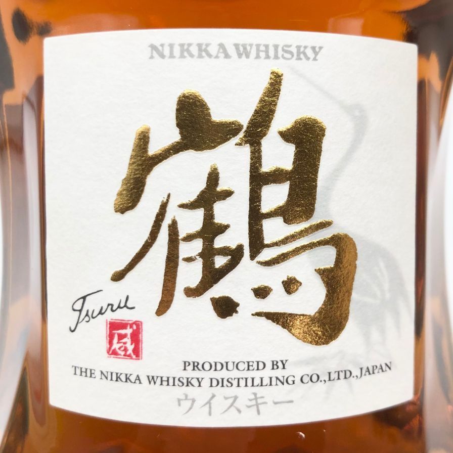 東京都限定◇ニッカ ウイスキー 鶴 スリムボトル 700ml 43%【G