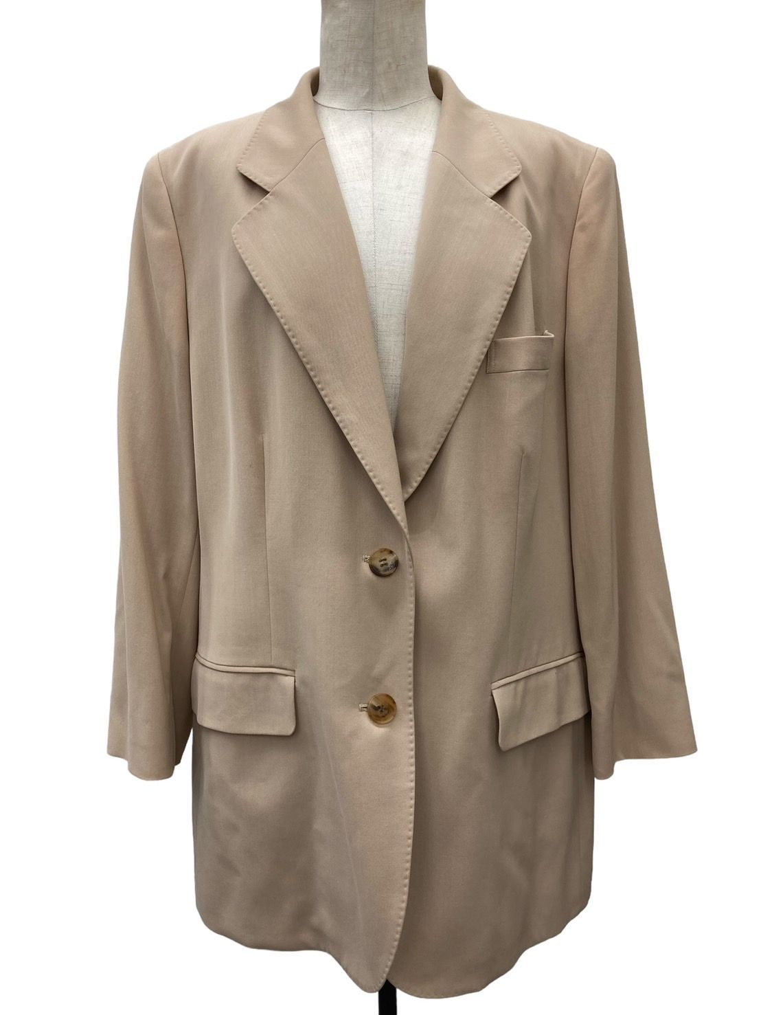 BURBERRY ベージュ テーラードジャケット BURBERRY ベージュ テーラードジャケット サイズ13 - メルカリ