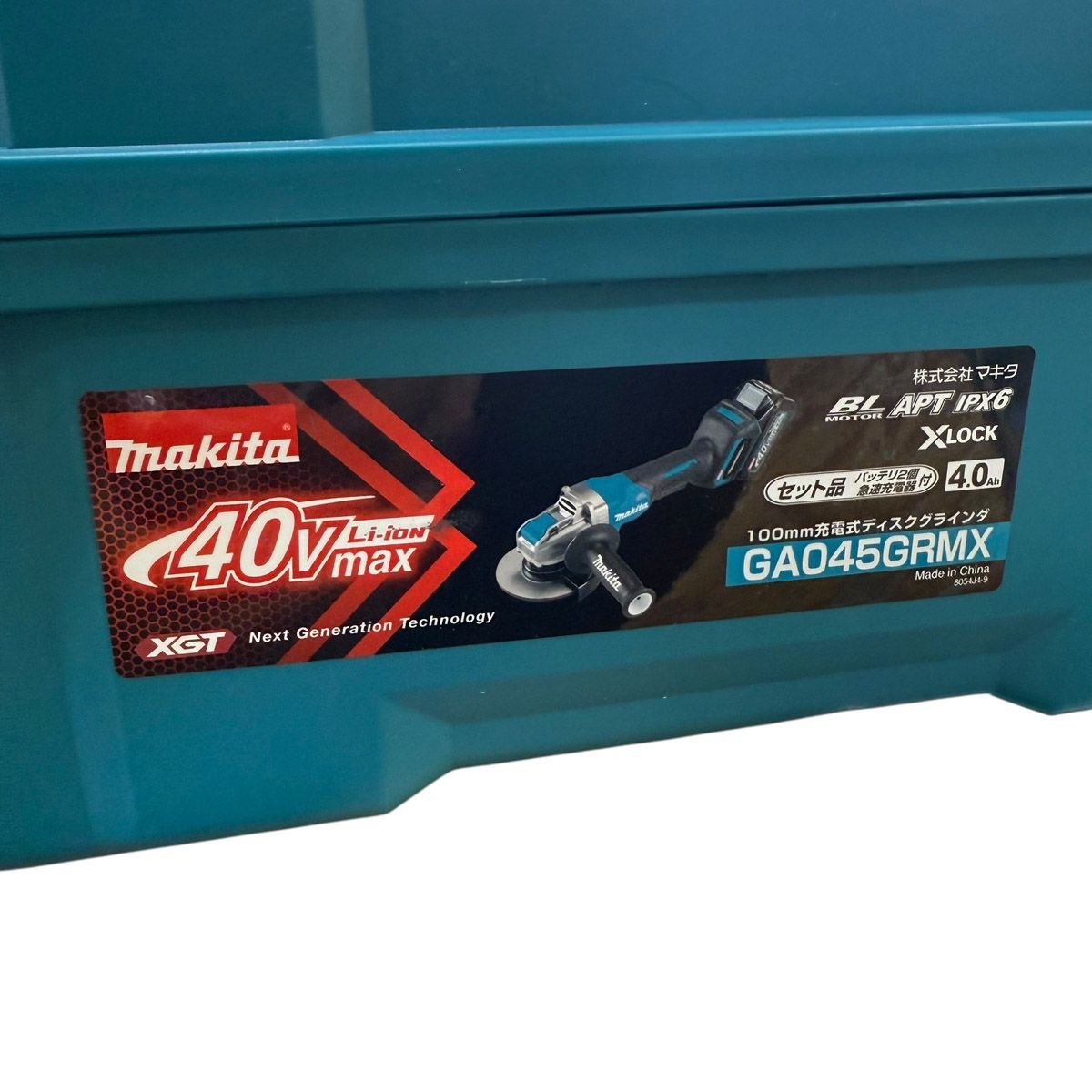 新品◇マキタ◇100mm 充電式ディスクグラインダ GA045GRMX 4.0Ah 