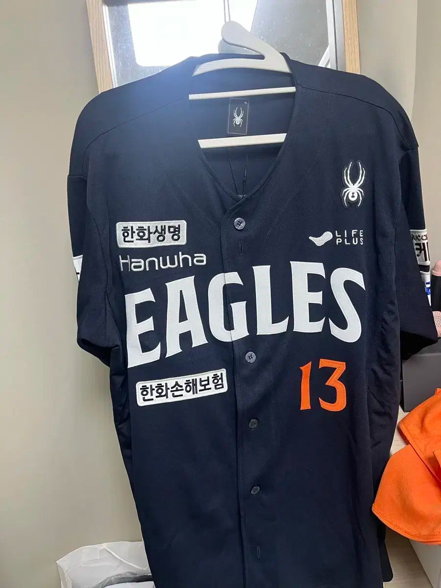 Hanwhae Eagles ハンファ イーグルス アセンティック アウェー 110 xxl チェ ジェフン マーキング