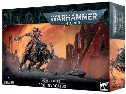 ミニチュアゲーム ワールドイーター ロード インヴォカートゥス ウォーハンマー40000 World Eaters Lord Invocatus 43-26