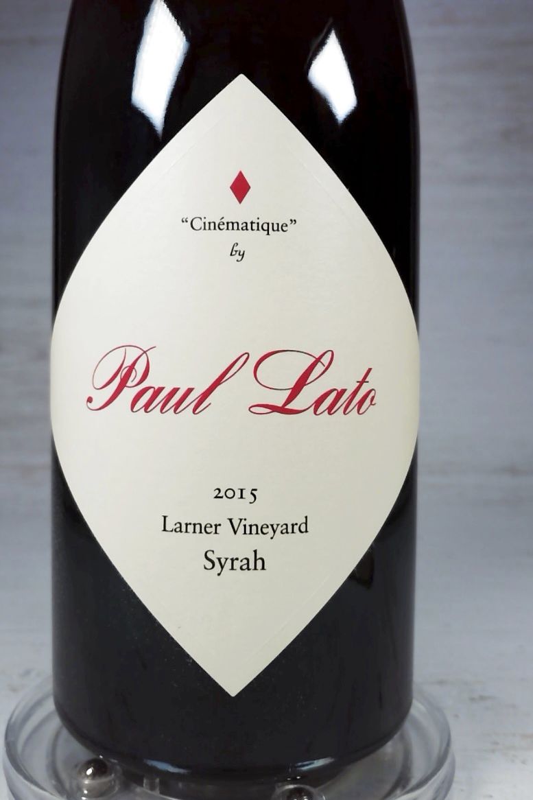 ★暫定100点★ポール･ラト、シネマティック・シラー★ Paul Lato, Larner Syrah Cinematique [ 2015 ]