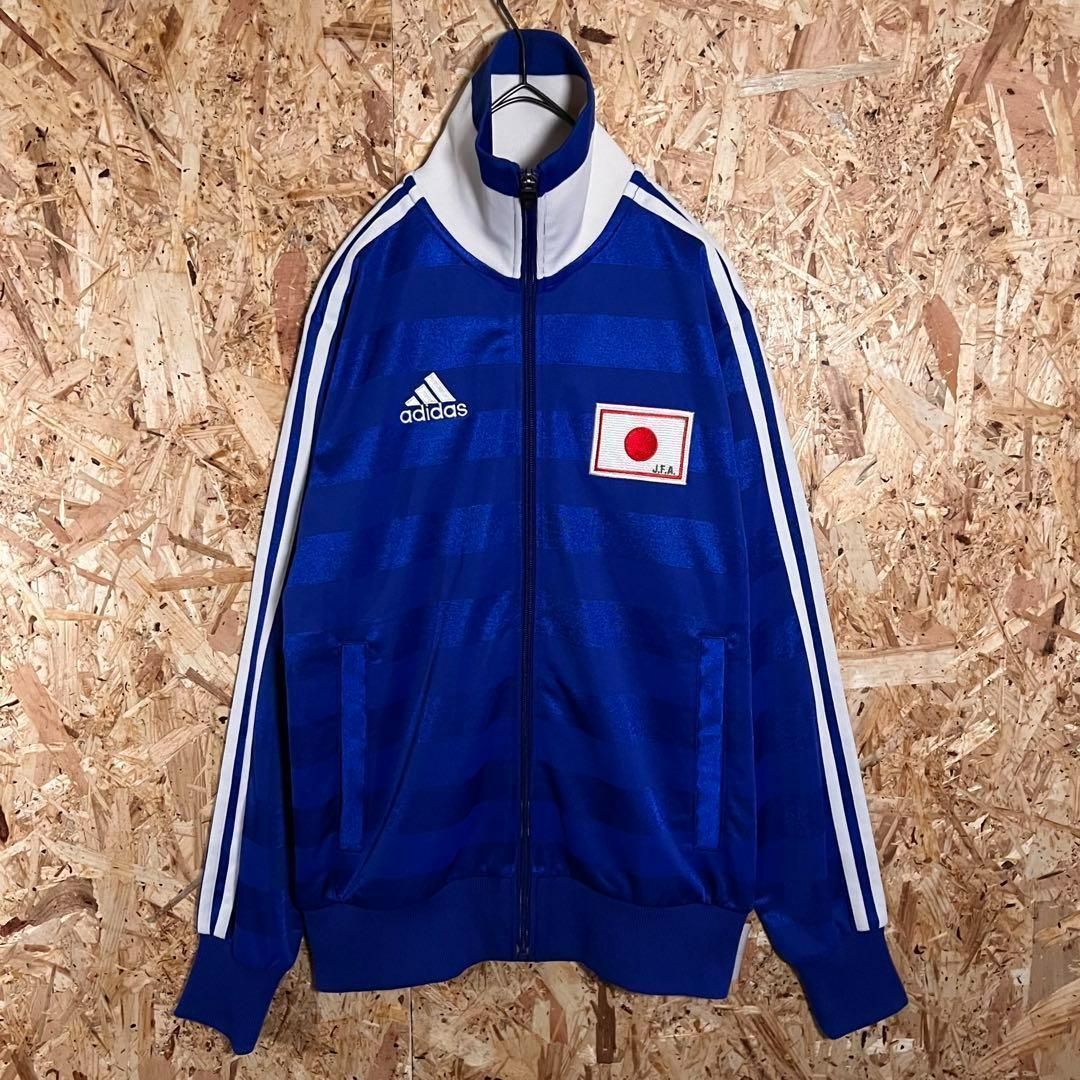 00s アディダス 日本代表 トラックジャケットジャージ 日章旗 日本保守