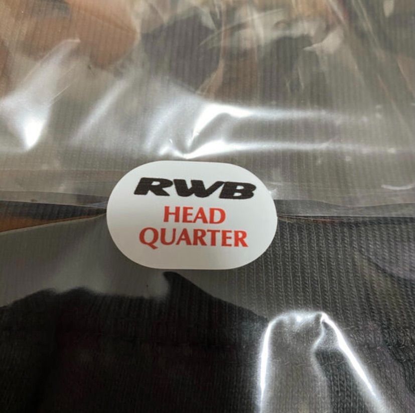 JAPAN本拠地限定！！RWB☆HEAD QUARTERバージョン最新作パーカー