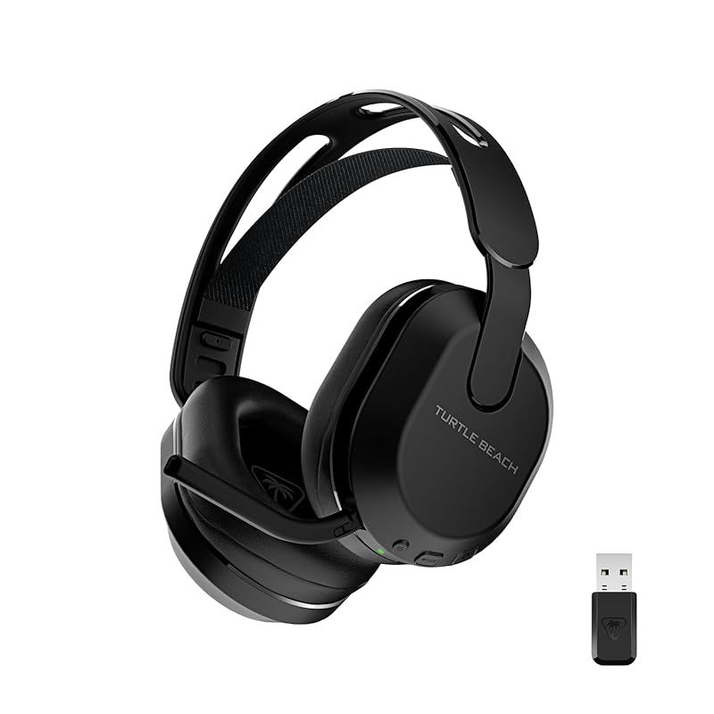 APEX ALGSスポンサード TURTLE BEACH ゲーミングヘッドセット Stealth 500 PS マルチプラットフォーム ブラック ワイヤレス 2.4GHz|Bluetooth 超軽量 233g Tempest3D対応 ヘッドホン マイク付