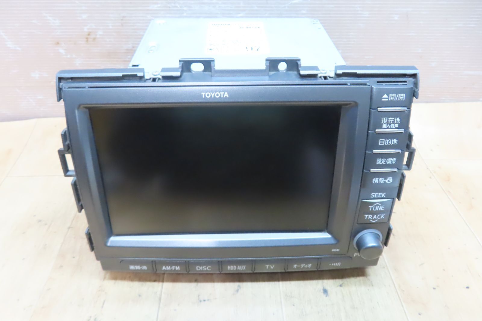 トヨタ純正ナビ26022中古 トヨタ MOPナビ 26022 26044の配線考察