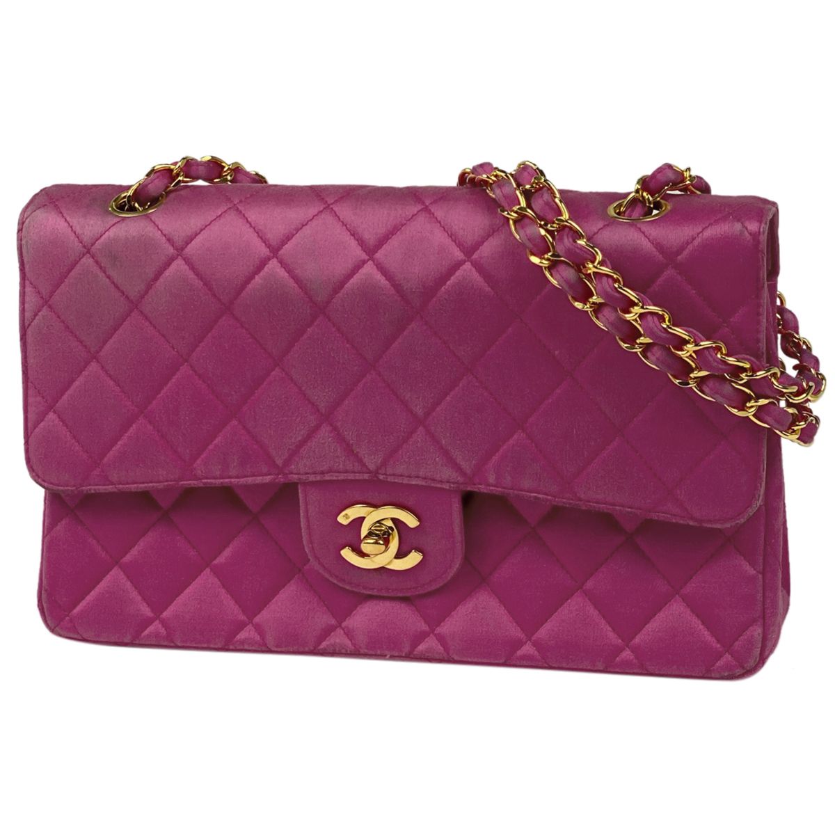 シャネル CHANEL マトラッセ Wフラップ チェーン ショルダーバッグ 