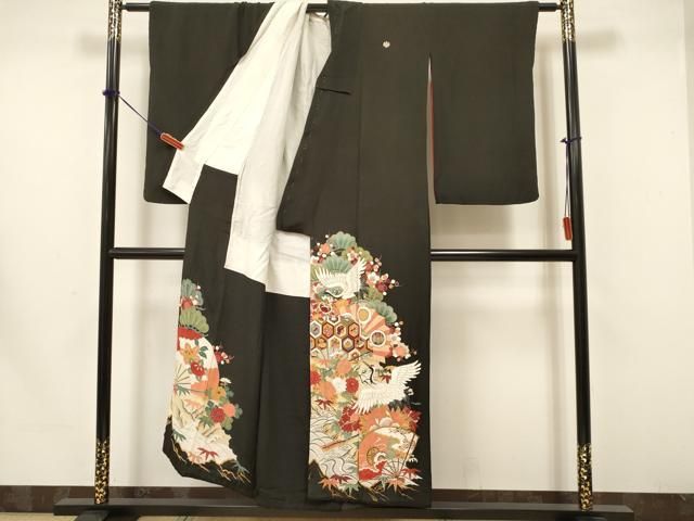 平和屋着物●アンティーク　大正ロマン　総刺繍　九寸名古屋帯　花鼓文　金糸　正絹　逸品　CAAW5847vp 平和屋着物□アンティーク 大正ロマン 九寸名古屋帯 総刺繍 駒刺繍 鏡