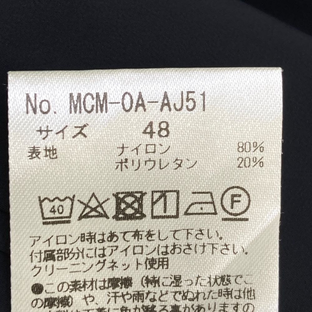 サイズ：48 MARK&amp;LONA マークアンドロナ  テーラードジャケット ナイロン  ネイビー系 [240101495037] ゴルフウェア メンズ ストスト MARK&LONA マークアンドロナ テーラードジャケット ナイロン