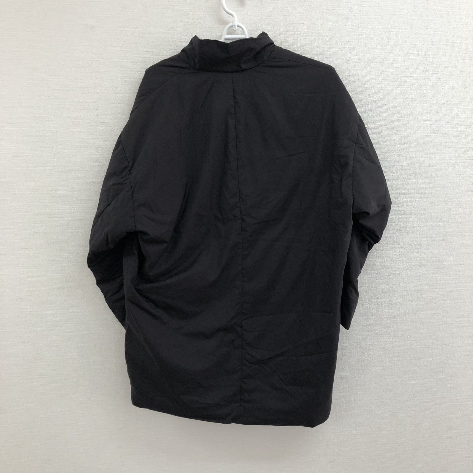 mizuiro ind 黒 ロングダウンジャケット mizuiro ind｜ドレープライトダウンコート - MARcourt(マーコート