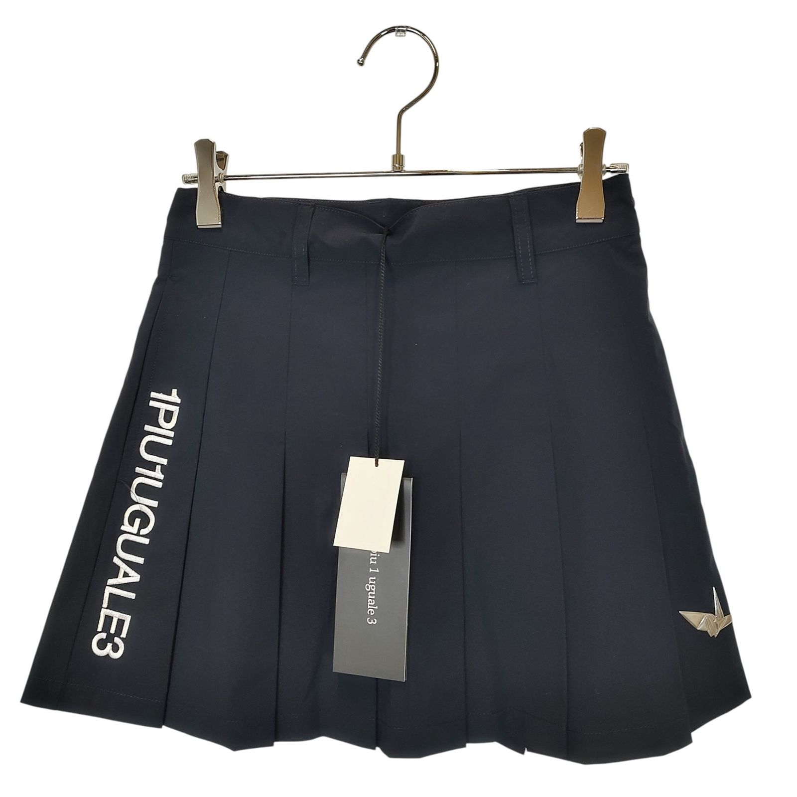 1PIU1UGUALE3 GOLF ウノピゥウノウグァーレトレ ゴルフ LADIES PLEATS SKIRT プリーツ スカート GSP073 POE478 1 ネイビー レディース