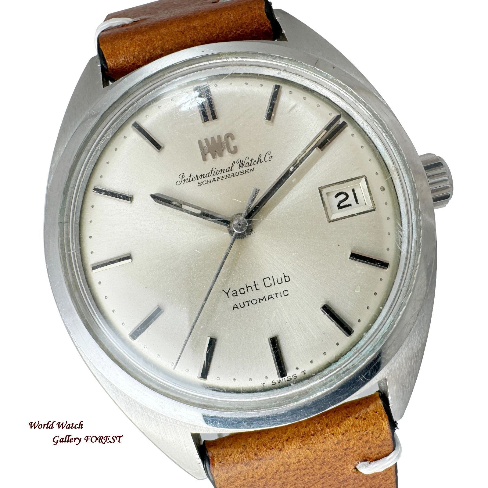 ☆OH整備済☆IWC/シャフハウゼン/cal.8541/自動巻/メンズ腕時計/ Yahoo