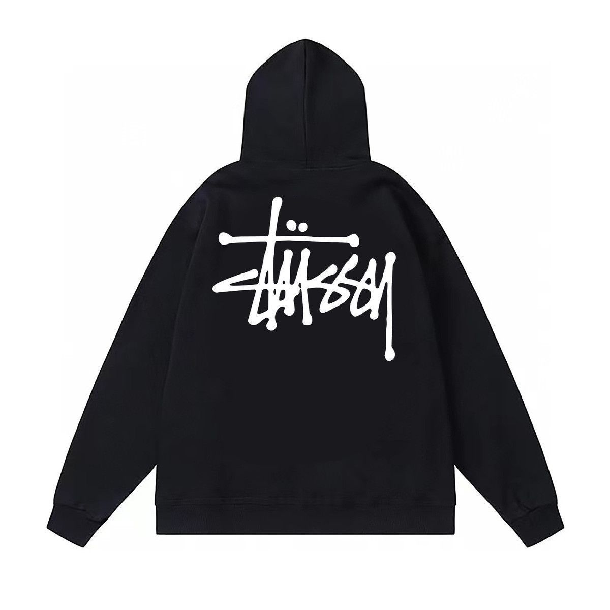 STUSSY ステューシー ベーシック ジップパーカー BASIC STUSSY ブラック