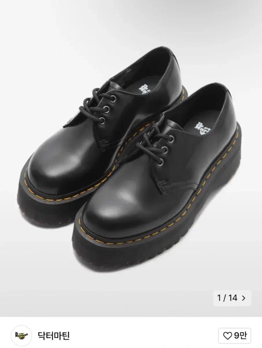 270 DR. MARTENS ドクターマーチン 1461 クアッド 黒