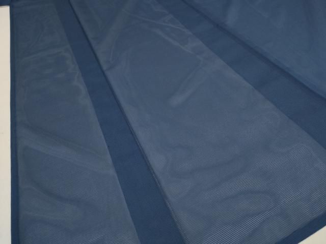 平和屋着物＊夏物 色無地 絽 深縹色 洗える着物 AAAW3230st 平和屋着物