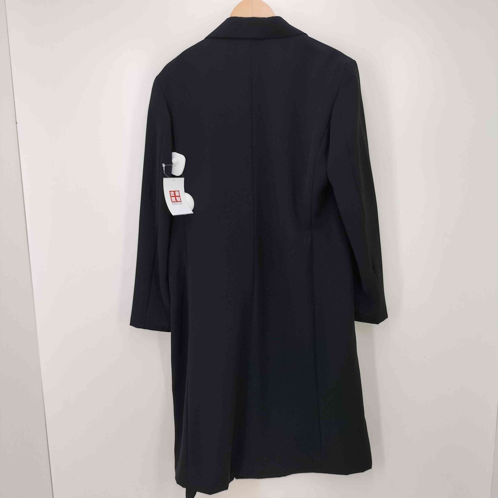 美品　ミヤケイッセイ　コートLサイズ イッセイミヤケ ISSEY MIYAKE 比翼 ラップデザイン ロング