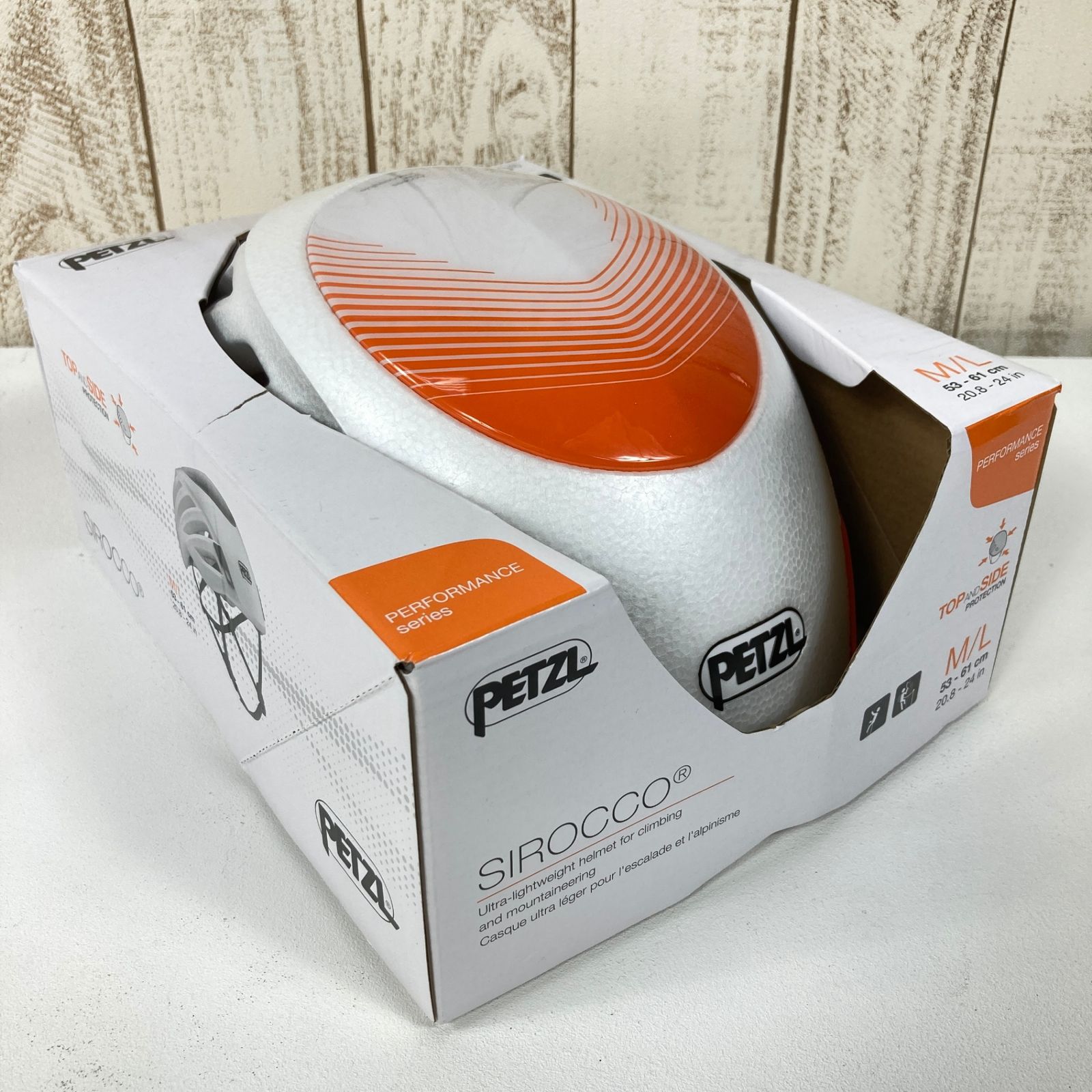 M|L ホワイト系 Petzl ペツル シロッコ ヘルメット z00051022 ヘルメット