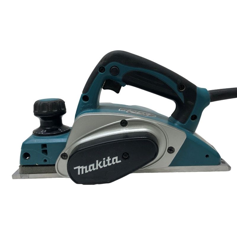 makita マキタ 82mm 電気カンナ KP0800A マキタブルー 電動工具 2014年4月製造 簡易稼働 済 22509K478