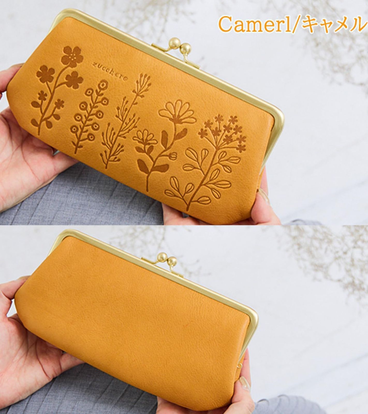 ZUCCHERO 財布 レディース 長財布 本革 薄型 がま口 日本製 ズッケロ 母の日 55432 グリーン 動画 STEELWINDOWSANDDOORS_COM