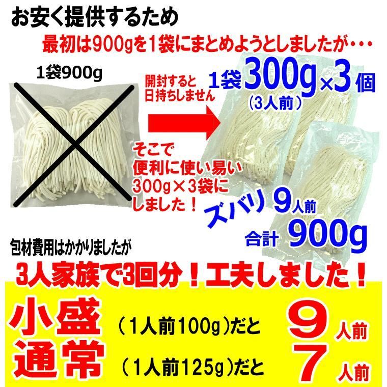 最安値挑戦商品！ 讃岐うどん 約9人前（300g×3袋） 圧倒的！ もちもち熟成麺 金福 純生うどん 並切麺 送料無料 訳あり N33