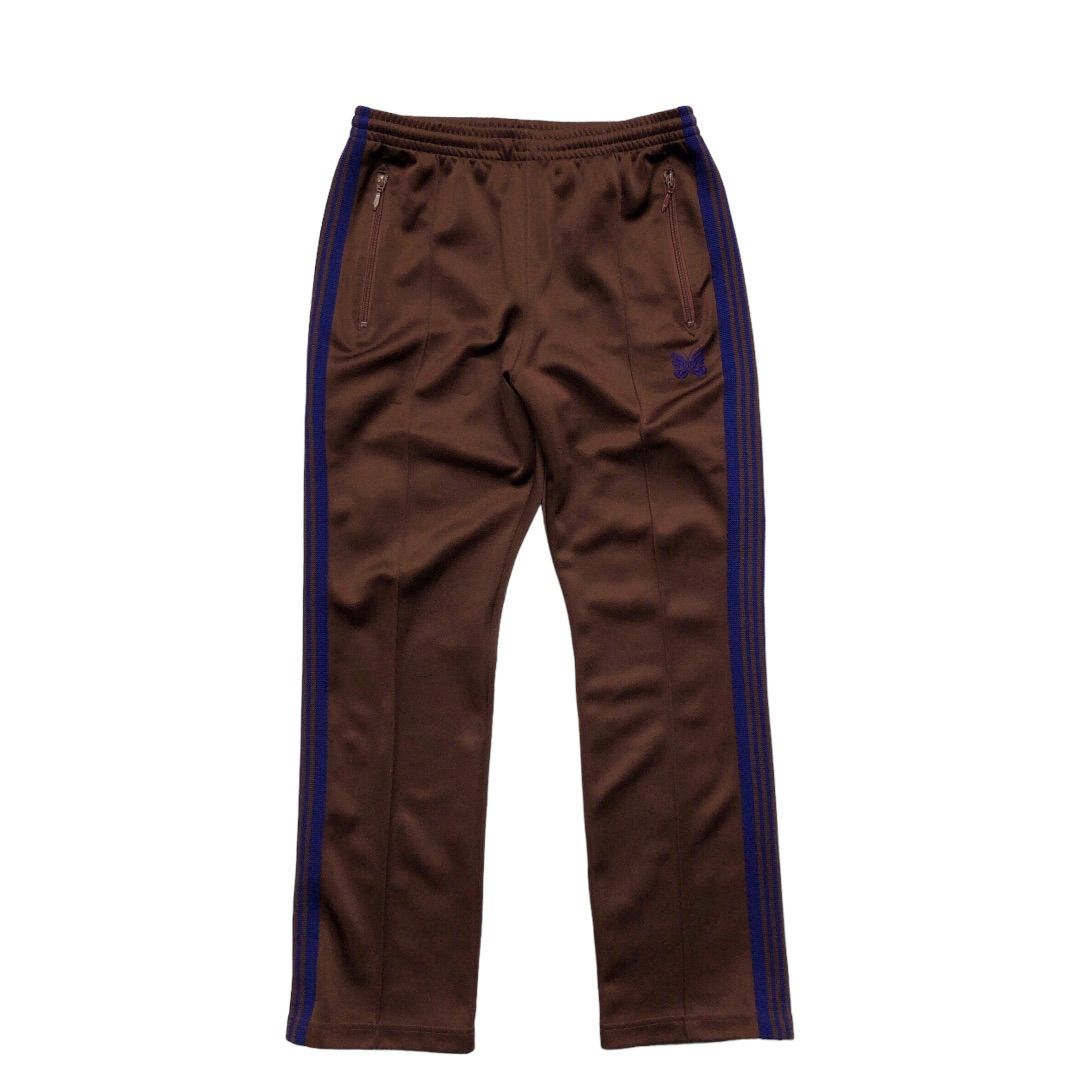 中古品】19AW Needles ニードルス Track Pant トラックパンツ ジャージ サイドラインパンツ Poly Smooth FK194  S ブラウン パープル - メルカリ