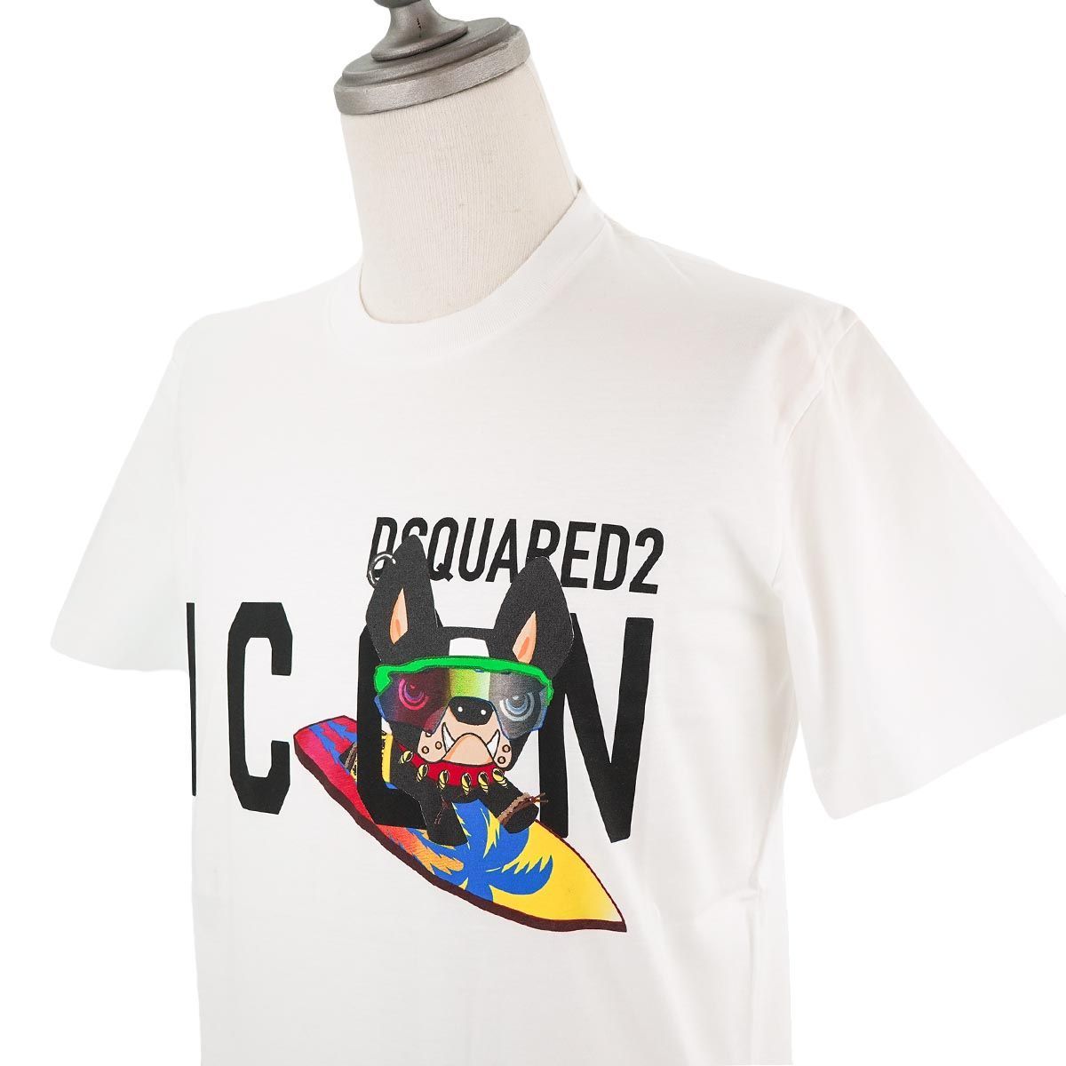 DSQUARED2 ディースクエアード 半袖Tシャツ S79GC0064 S23009 ICON T 