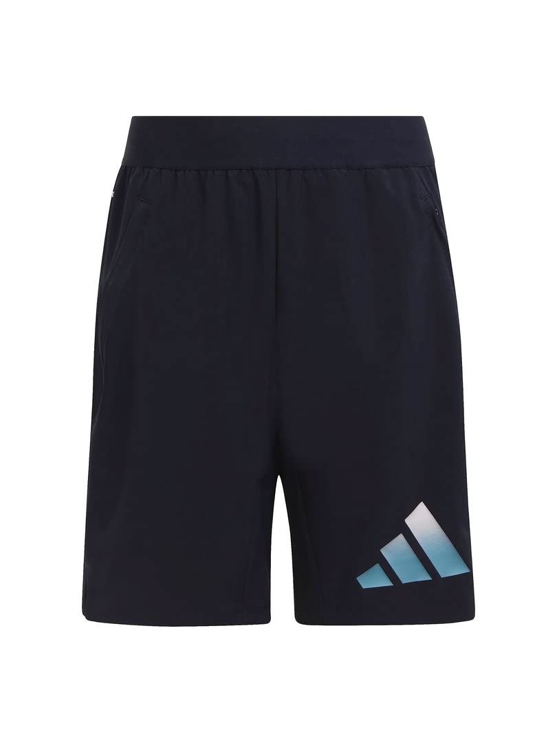 (アディダス) adidas YB TRAIN ICONS ショーツ J120 レジェンドインク/プリラブドブルー [レジェンドインク/プリラブドブルー (IC5412)] [120]