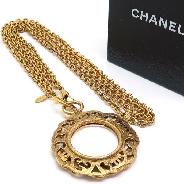 FUKUMIYA（福美屋質店）出品】シャネル CHANEL ルーペ ネックレス