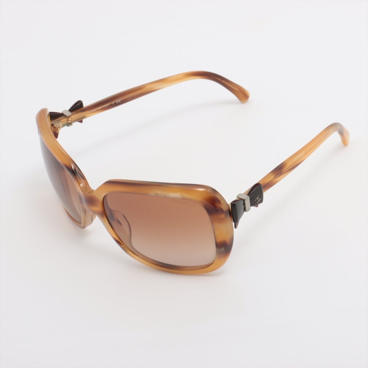 CHANEL/シャネルココリボンサングラスブラウン【中古】 - サングラス