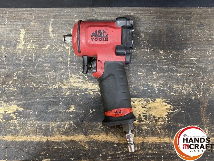 ● ジャンク品 MAC TOOLS マックツールズ AWP050M ミニエアインパクトレンチ 1|2 不動のためジャンク品 部品取り
