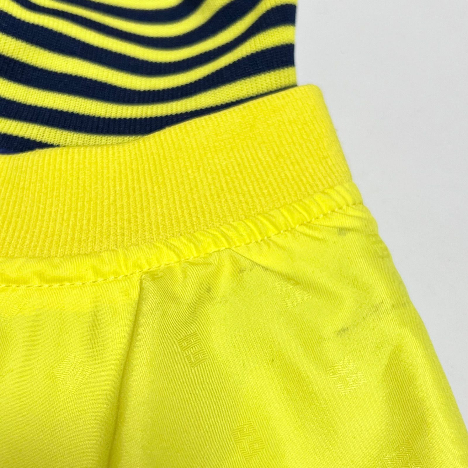 美品 パーリーゲイツ ツインスニード 4 イエロー ネイビー 蓄熱 ゴルフ