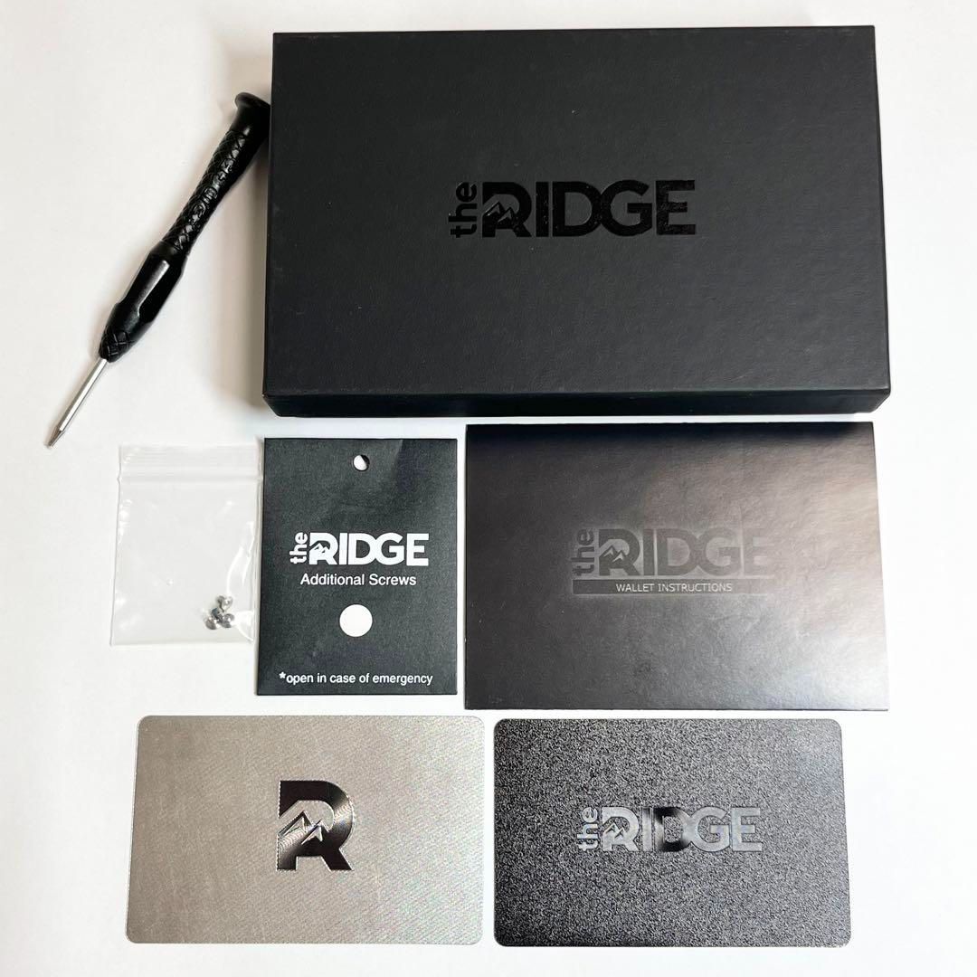 新品未使用 アメックス the ridge リッジ マネークリップ amex the RIDGE AMEX マネークリップ アメックス 限定 ホワイト