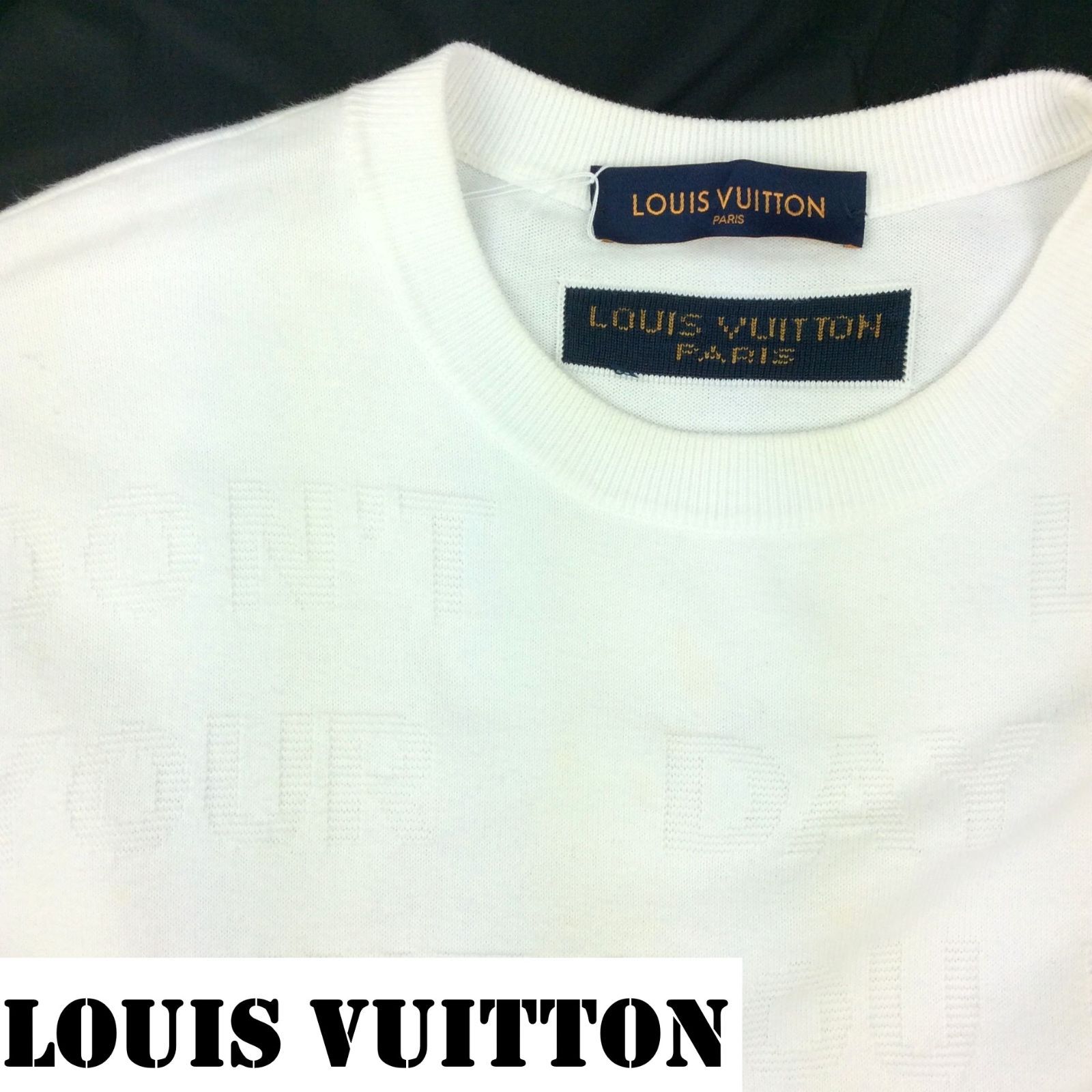 美品】ルイヴィトン サマーニットTシャツ Louis Vuitton - ファッション