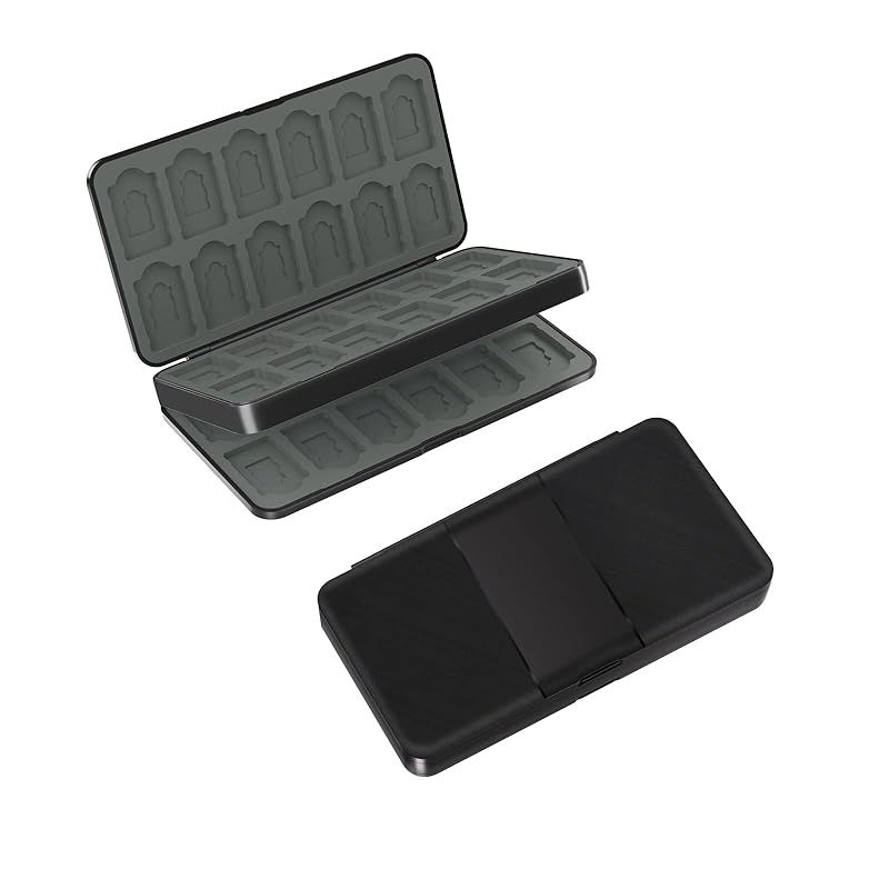 新着商品】switch ソフトケース カードケース 48枚ゲームカード