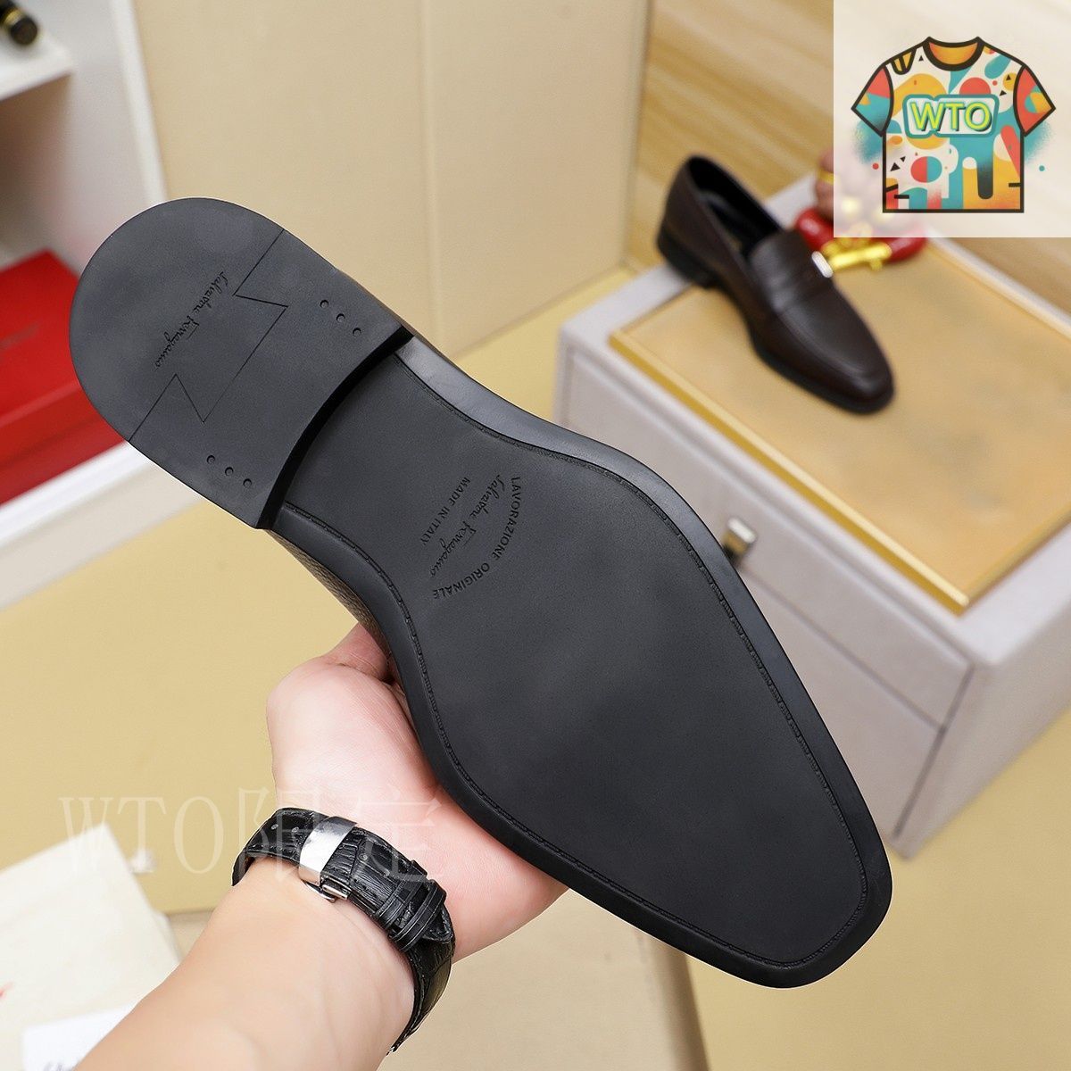 Ferragamo フェラガモ メンズ ビジネス シューズ10-GP79-KV70