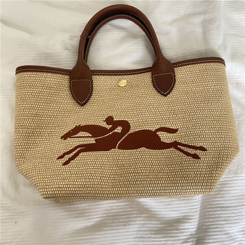 LONGCHAMP ロンシャン LE PANIER PLIAGE S ショルダーバッグ ミニトート ハンドバッグ 未使用 新品 10144 ブラウン  - メルカリ