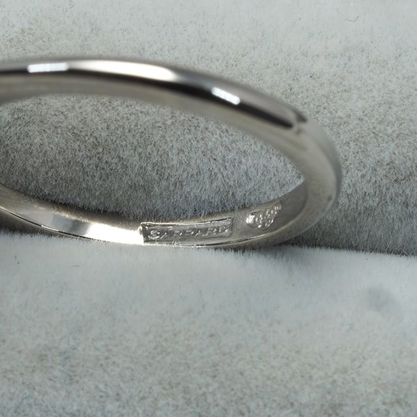 ガラード リング サファイア ダイヤ ダイヤモンド フラワー 10号 Pt950  