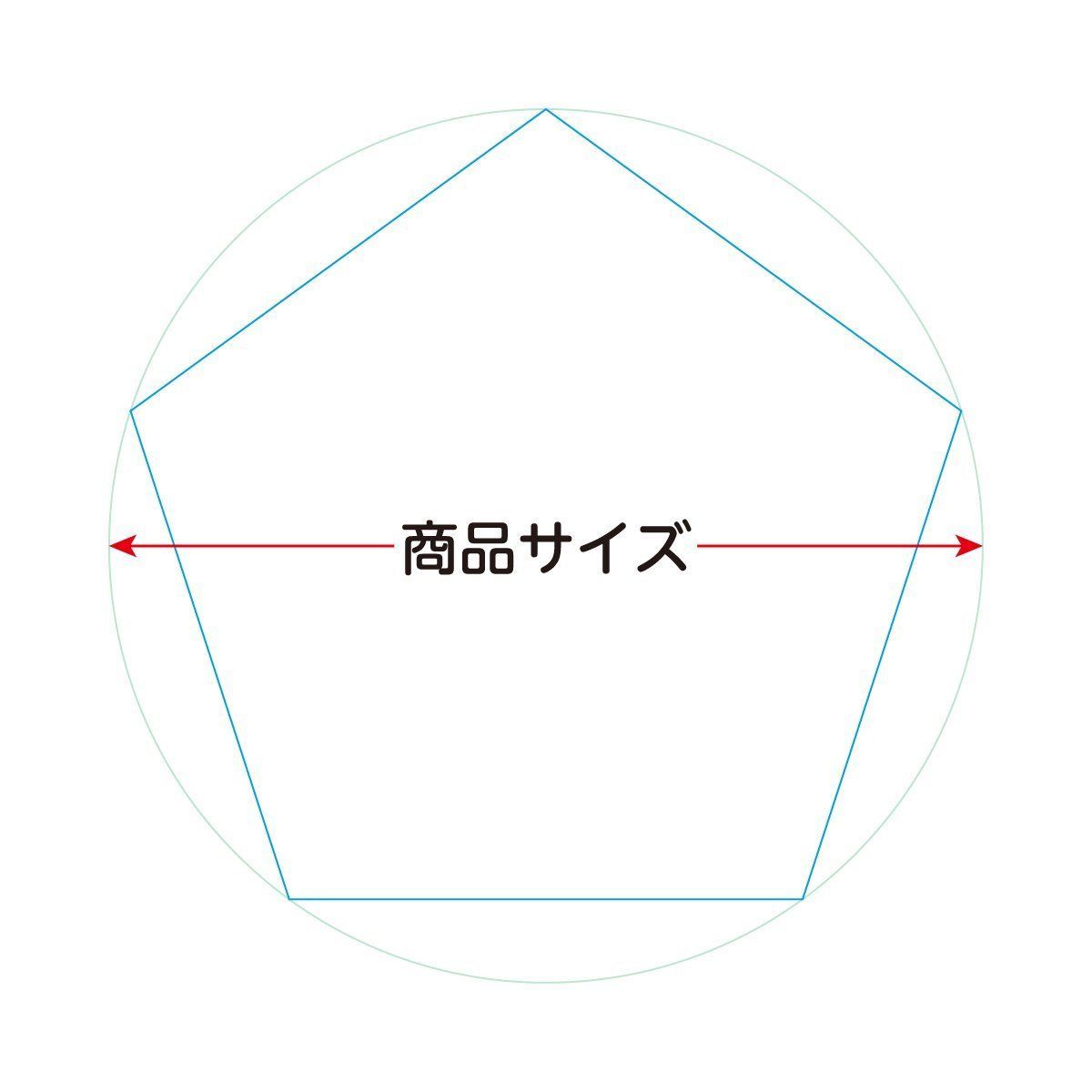 透明 アクリル 3mm厚 正五角形 10cmサイズ 4個セット - メルカリ