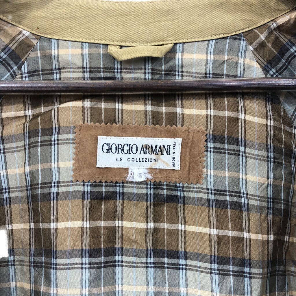 イタリア製 GIORGIO ARMANI ジョルジオ アルマーニ バルマカーンコート