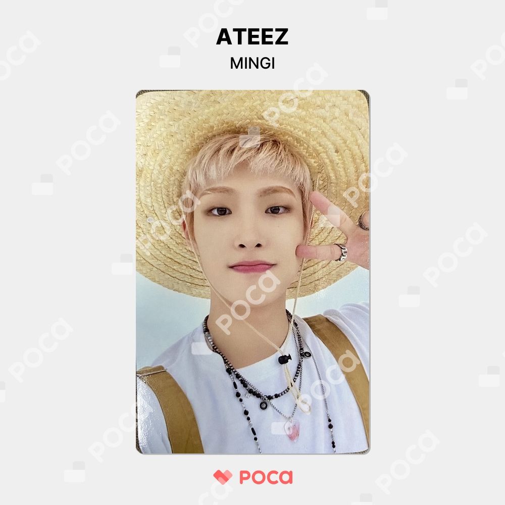 ATEEZミンギ センイル MD リング ポスカ トレカ 新品未開封 ATEEZミンギ センイル MD リング ポスカ トレカ