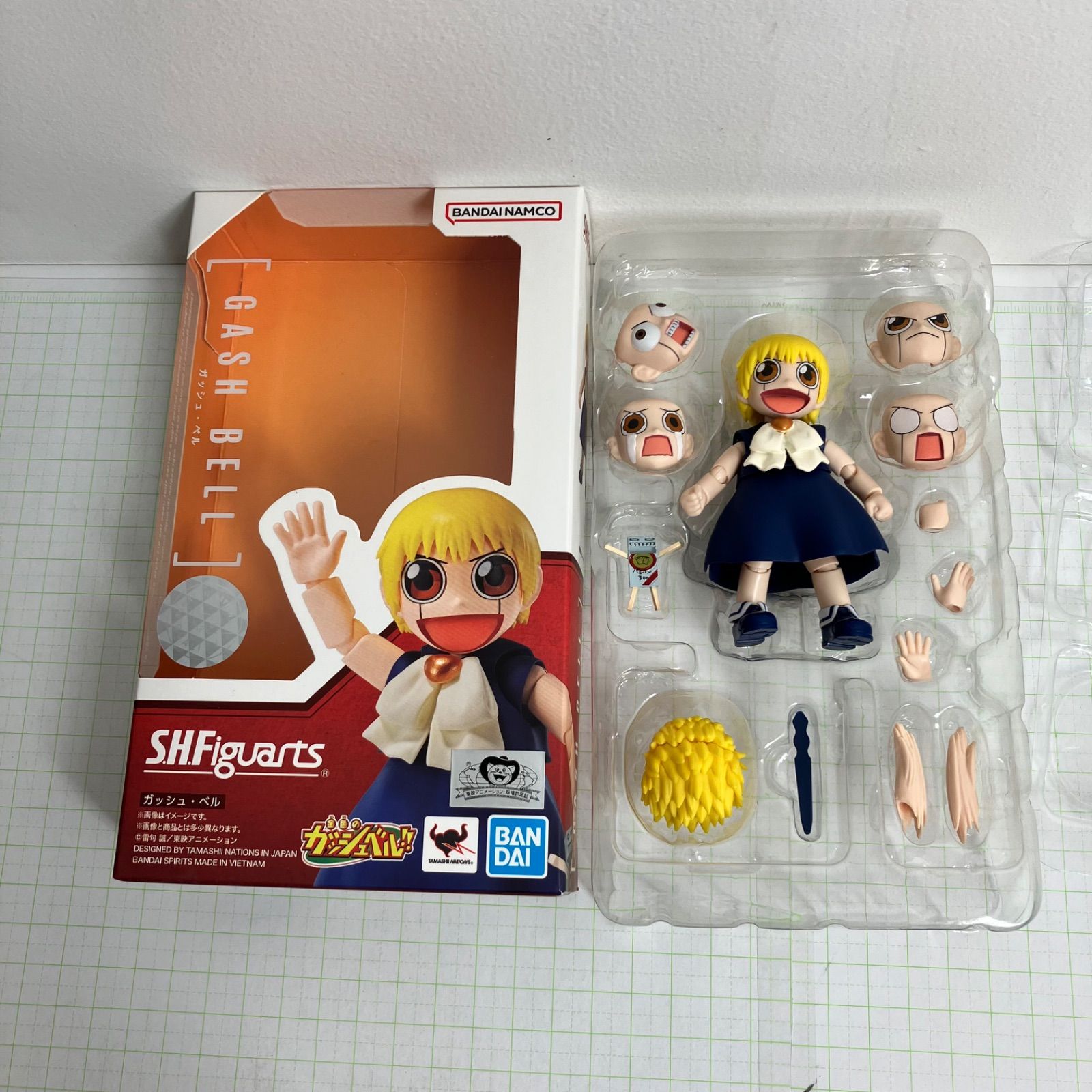 瀬戸店】S.H.Figuarts ガッシュ・ベル 金色のガッシュベル