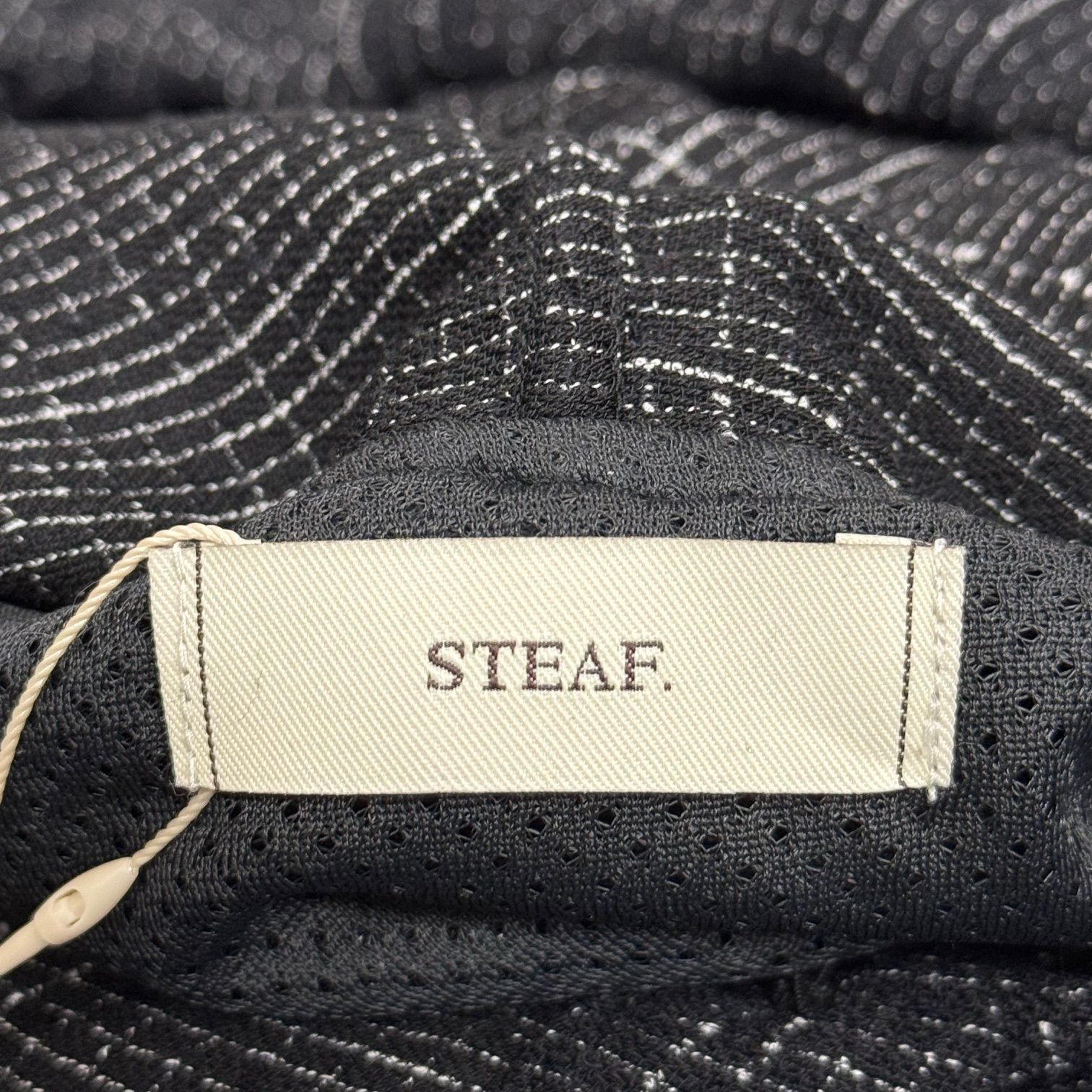 参考上代39600円 未使用品 STEAF 25SS MARINE HOOD SHIRT マリーン